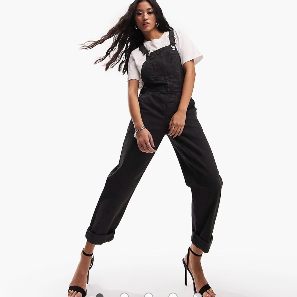 Asos//Denim Black Overall Size 12
